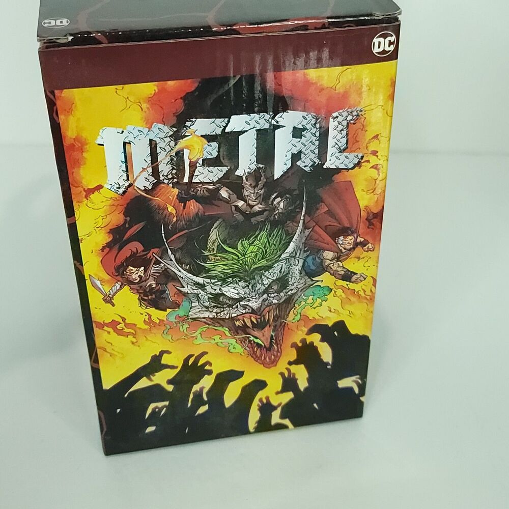 DC Comics Dark Nights Metal Worlds Finest Pint Glass Culturefly NEW Joker